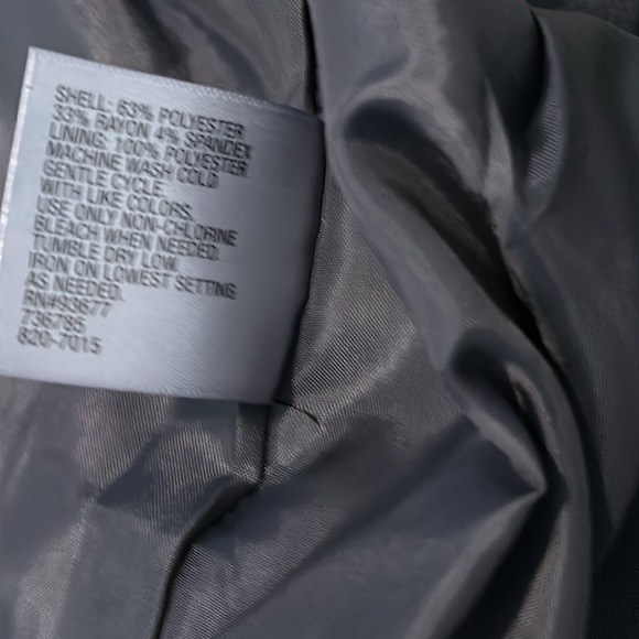 Worthington, Women’s Gray Pencil Skirt, Length 22.5” - Picture 6 of 7